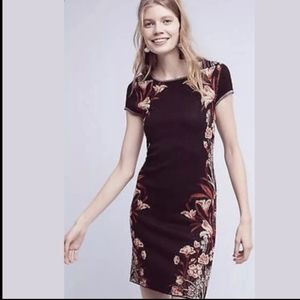 Moretta Pencil Sweater Floral Dress